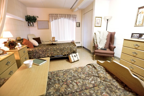 The Laurels of Kent:  Semi-Private Guest Room